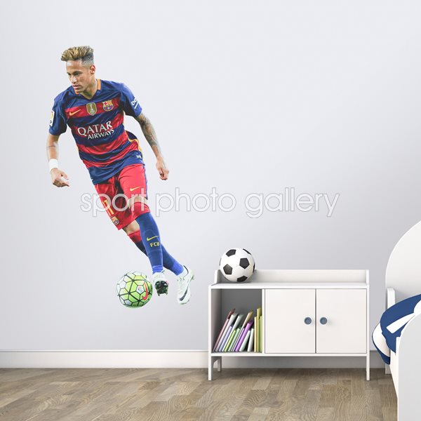 Neymar Barcelona lifesize wall sticker