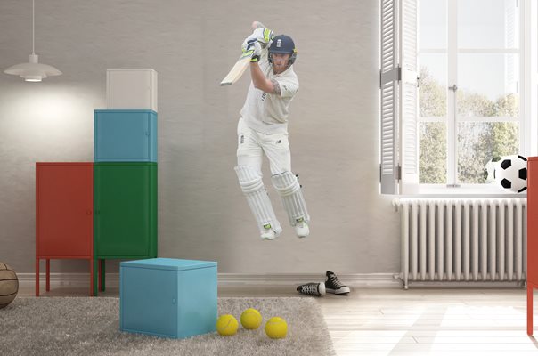 Ben Stokes lifesize wall sticker