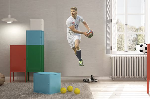 Owen Farrell lifesize wall sticker