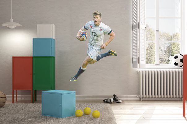 Owen Farrell lifesize wall sticker