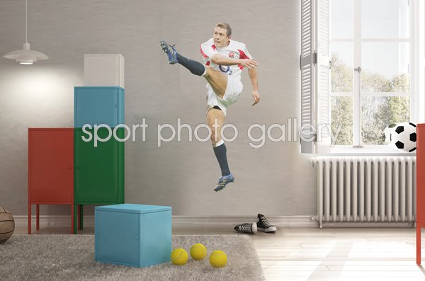 Jonny Wilkinson lifesize wall sticker