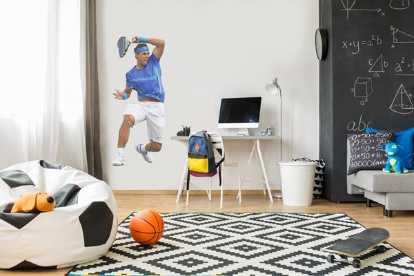 Rafael Nadal lifesize wall sticker