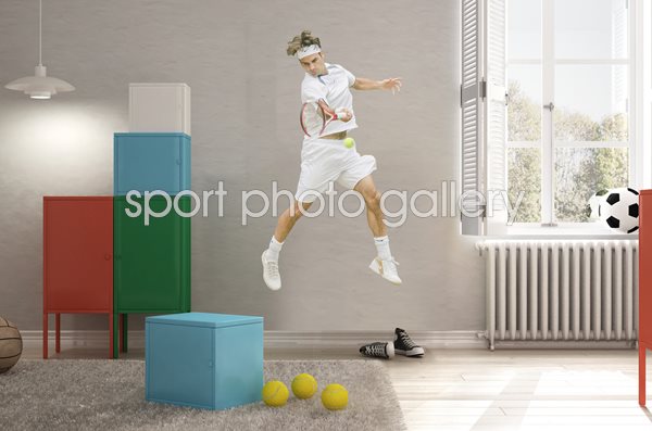 Roger Federer lifesize wall sticker