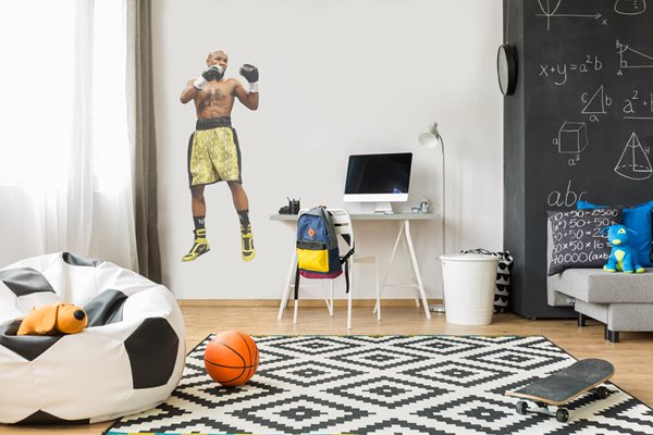 Floyd Mayweather lifesize wall sticker