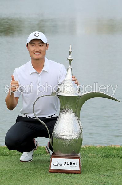 Haotong Li Dubai Desert Classic Champion 2018