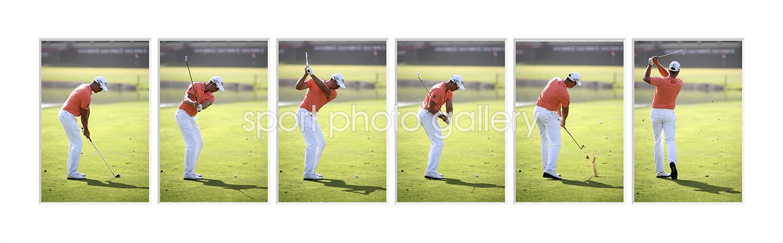 Henrik Stenson 6 Stage Swing Sequence