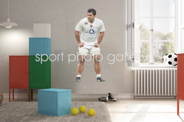 Billy Vunipola England Lifesize Wall Sticker 