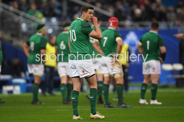 Jonathan Sexton Ireland v France Six Nations Paris 2018