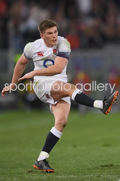 Owen Farrell England v Italy Rome Six Nations 2018