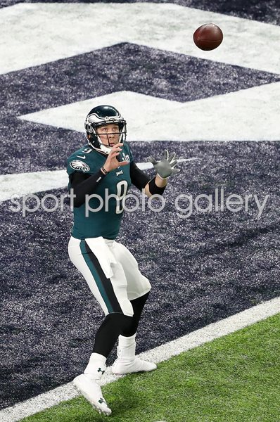 Quarterback Nick Foles Philadelphia Eagles Touchdown Super Bowl 2018