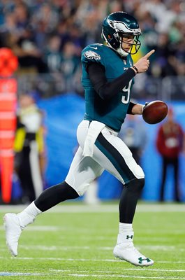 Quarterback Nick Foles Philadelphia Eagles Touchdown Super Bowl 2018