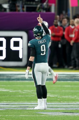 Nick Foles Philadelphia Eagles Super Bowl Champions Minneapolis 2018