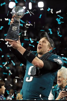 Nick Foles Philadelphia Eagles Super Bowl Champions Minneapolis 2018