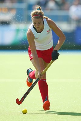 Giselle Ansley England Commonwealth Games Hockey 2014