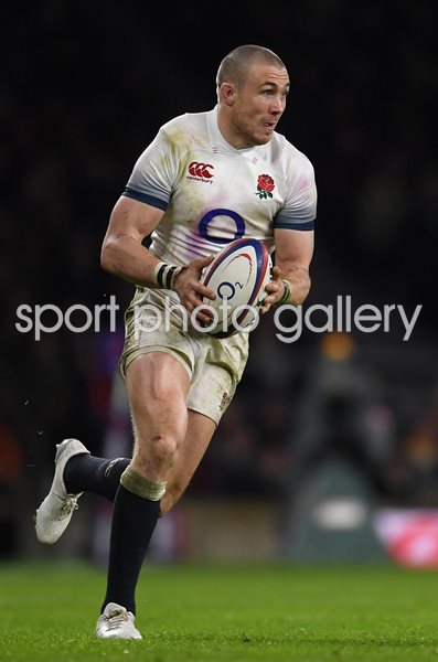 Mike Brown England v Wales Twickenham Six Nations 2018