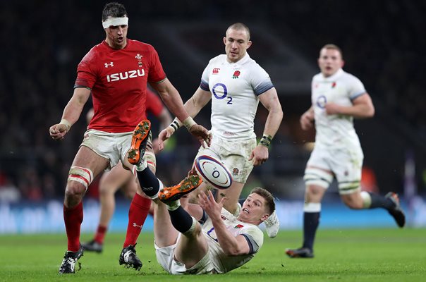 Owen Farrell England v Wales Twickenham Six Nations 2018
