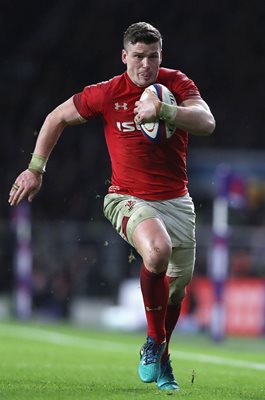 Scott Williams Wales v England Twickenham Six Nations 2018