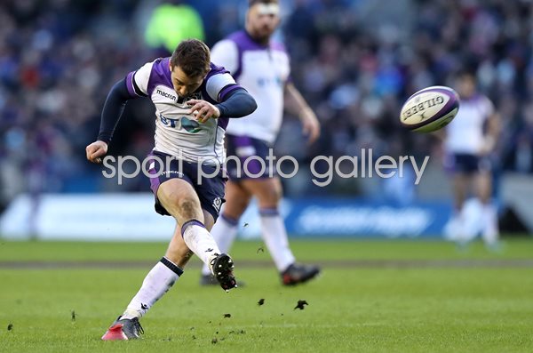 Greig Laidlaw Scotland v France Murrayfield Six Nations 2018