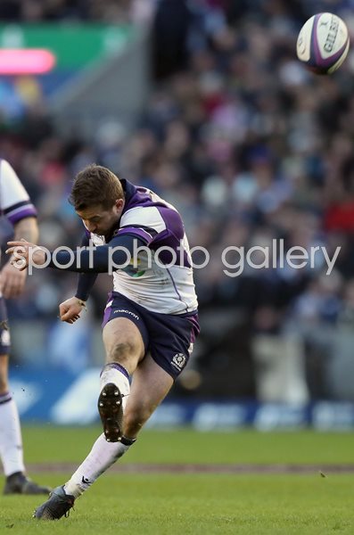 Greig Laidlaw Scotland v France Murrayfield Six Nations 2018