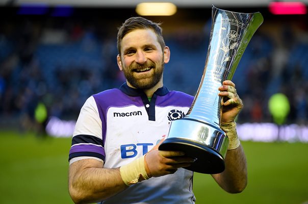 John Barclay Scotland v France Murrayfield Six Nations 2018