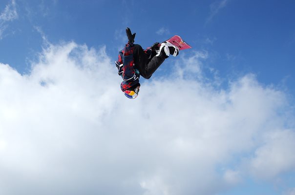 Scotty James Australia Halfpipe Snowboard World Cup 2017