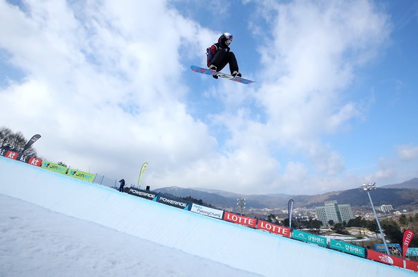 Scotty James Australia Halfpipe Snowboard World Cup 2017