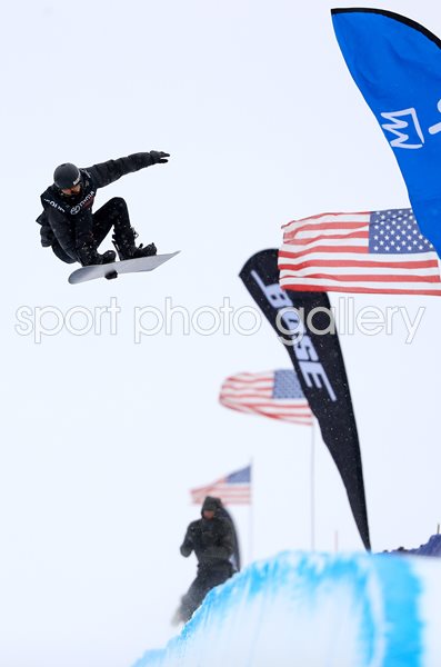 Shaun White USA Halfpipe Snowboard Grand Prix California 2017