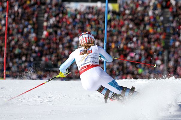 Mikaela Shiffrin USA Alpine Ski World Cup Slalom Beaver Creek 2015
