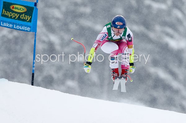 Mikaela Shiffrin USA Alpine Ski World Cup Super G Slalom Lake Loiuse 2016