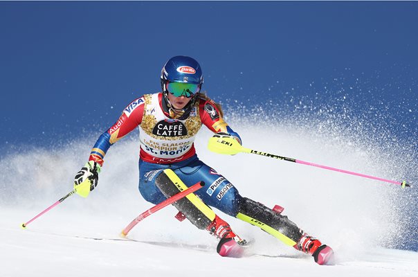 Mikaela Shiffrin USA Alpine Ski World Cup Slalom Switzerland 2017
