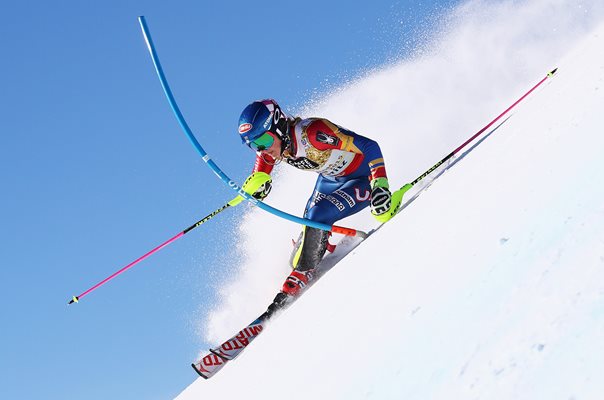Mikaela Shiffrin USA Alpine Ski World Cup Slalom Switzerland 2017