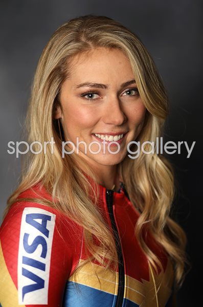 Mikaela Shiffrin Team USA portrait 2018