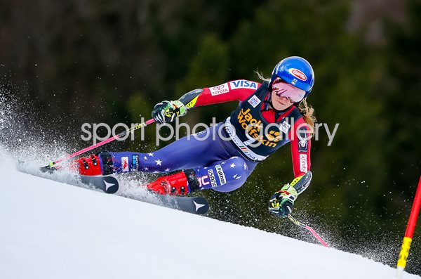 Mikaela Shiffrin USA Alpine Ski World Cup Slalom 2018