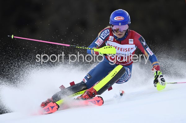 Mikaela Shiffrin USA Alpine Ski World Cup Slalom 2018