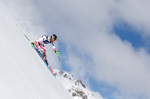 Marcel Hirscher Austria Alpine Combined Ski World Cup St Moritz 2017