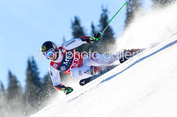 Marcel Hirscher Austria Giant Slalom Ski World Cup Switzerland 2018