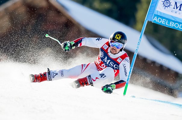 Marcel Hirscher Austria Giant Slalom Ski World Cup Switzerland 2018