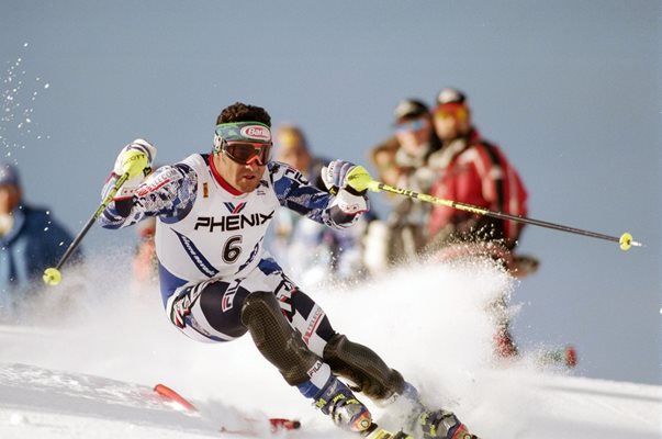 Alberto Tomba Italy Ski World Championships Sierra Nevada 1996