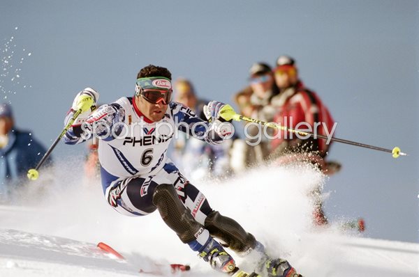 Alberto Tomba Italy Ski World Championships Sierra Nevada 1996
