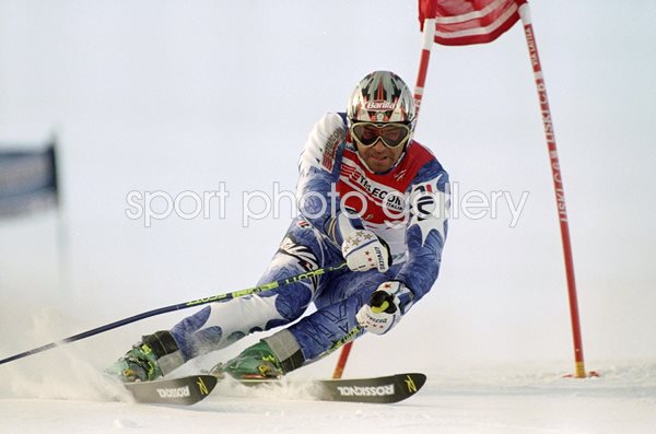Alberto Tomba Italy Ski World Championships Sestriere 1997