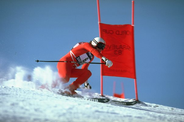 Franz Klammer Austria Skiing World Cup Yugoslavia 1983