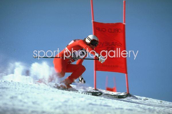 Franz Klammer Austria Skiing World Cup Yugoslavia 1983
