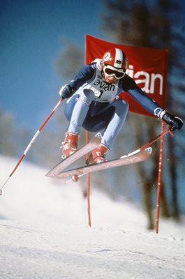 Franz Klammer Austria Alpine Skiing World Cup France 1977