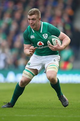 Dan Leavy Ireland v Wales Dublin 6 Nations 2018