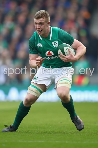 Dan Leavy Ireland v Wales Dublin 6 Nations 2018