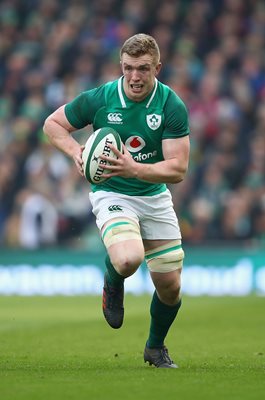 Dan Leavy Ireland v Wales Dublin 6 Nations 2018