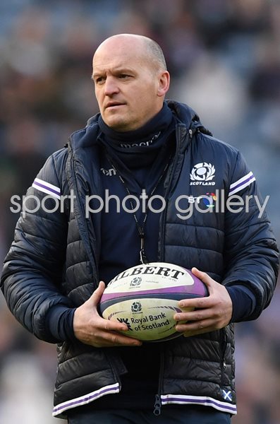Gregor Townsend Head Coach Scotland v England 6 Nations 2018