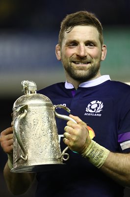 John Barclay Scotland Calcutta Cup Winners Murrayfield 2018