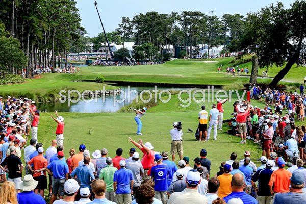 Rickie Fowler 16th Sawgrass Players 2012