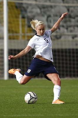 Steph Houghton England v France The Cyprus Cup Final 2014